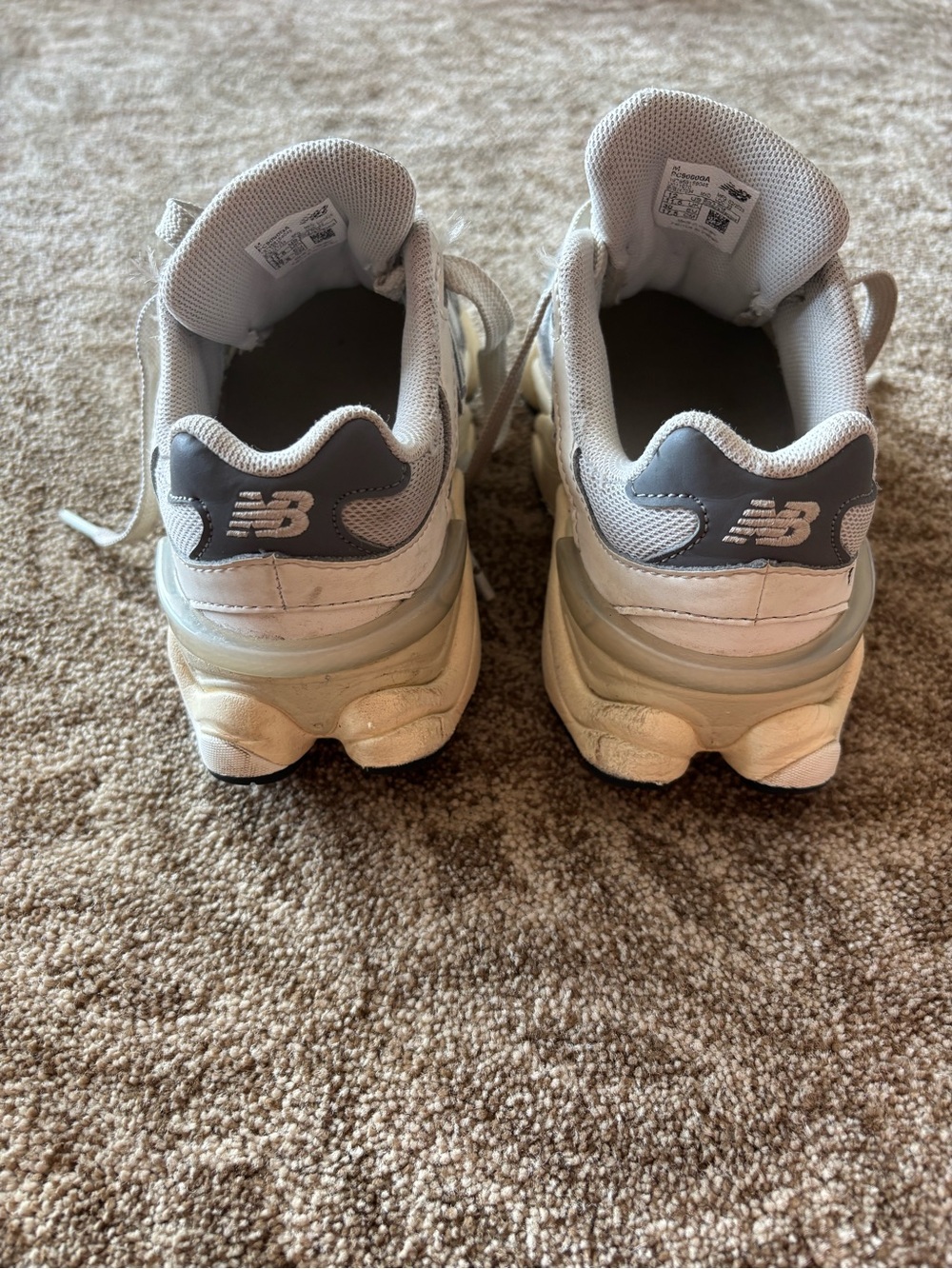 Kids White and Gray 9060 new balance!! - Picture 4 of 10